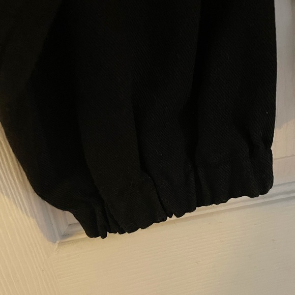 Black Hooded Jean Jacket - Picture 3 of 3